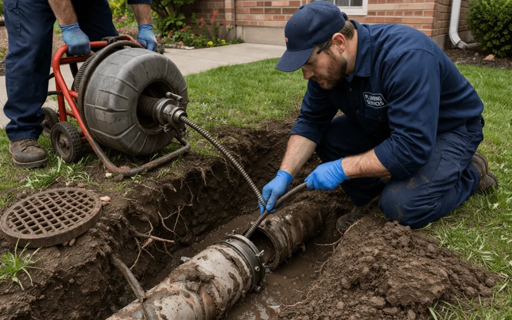 sewer line repaire